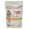 Bonacibo Kısırlaştırılmış Yetişkin Kedi Maması Jöleli Tavuklu Pouch 85g x 12 Adet