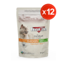 Bonacibo Kısırlaştırılmış Yetişkin Kedi Maması Jöleli Tavuklu Pouch 85g x 12 Adet