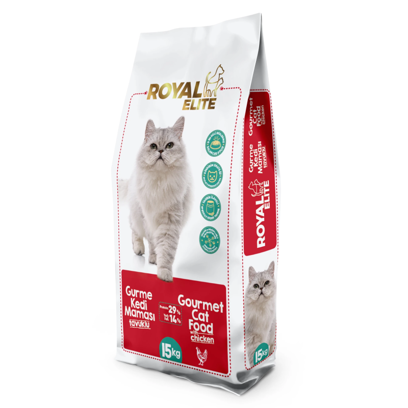 Royal Elite 15 Kg Tavuklu Gurme Yetişkin Kedi Maması