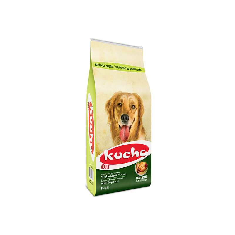 15 Kg Kucho Adult Dog Chicken Tavuklu Yetişkin Köpek Maması