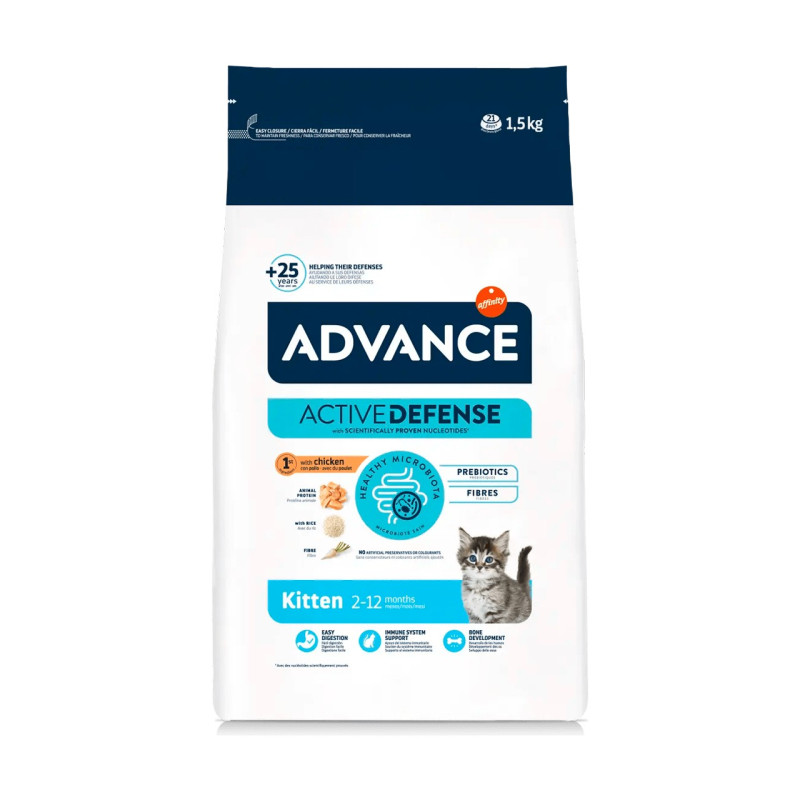Advance Kitten Tavuk Etli Yavru ve Anne Kedi Maması 1,5 Kg