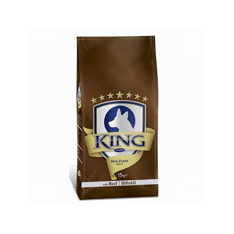 King Biftekli Yetişkin Köpek Maması 15 Kg