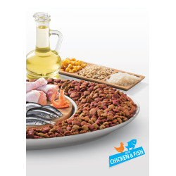 La Mito Mix Tavuklu ve Balıklı Yetişkin Kedi Maması 1 Kg x 5 Paket (5 Kg)