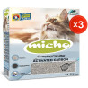 Micho Aktif Karbonlu Marsilya Sabunlu Topaklanan Kedi Kumu 3 x 5.1 Kg